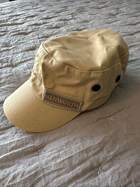 Kenworth Khaki Military Cadet Cap